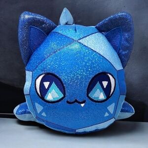 2024 Aphmau MeeMeows 11" Mystery SAPPHIRE Blue Cat Plush Stuffed Toy Bonkers